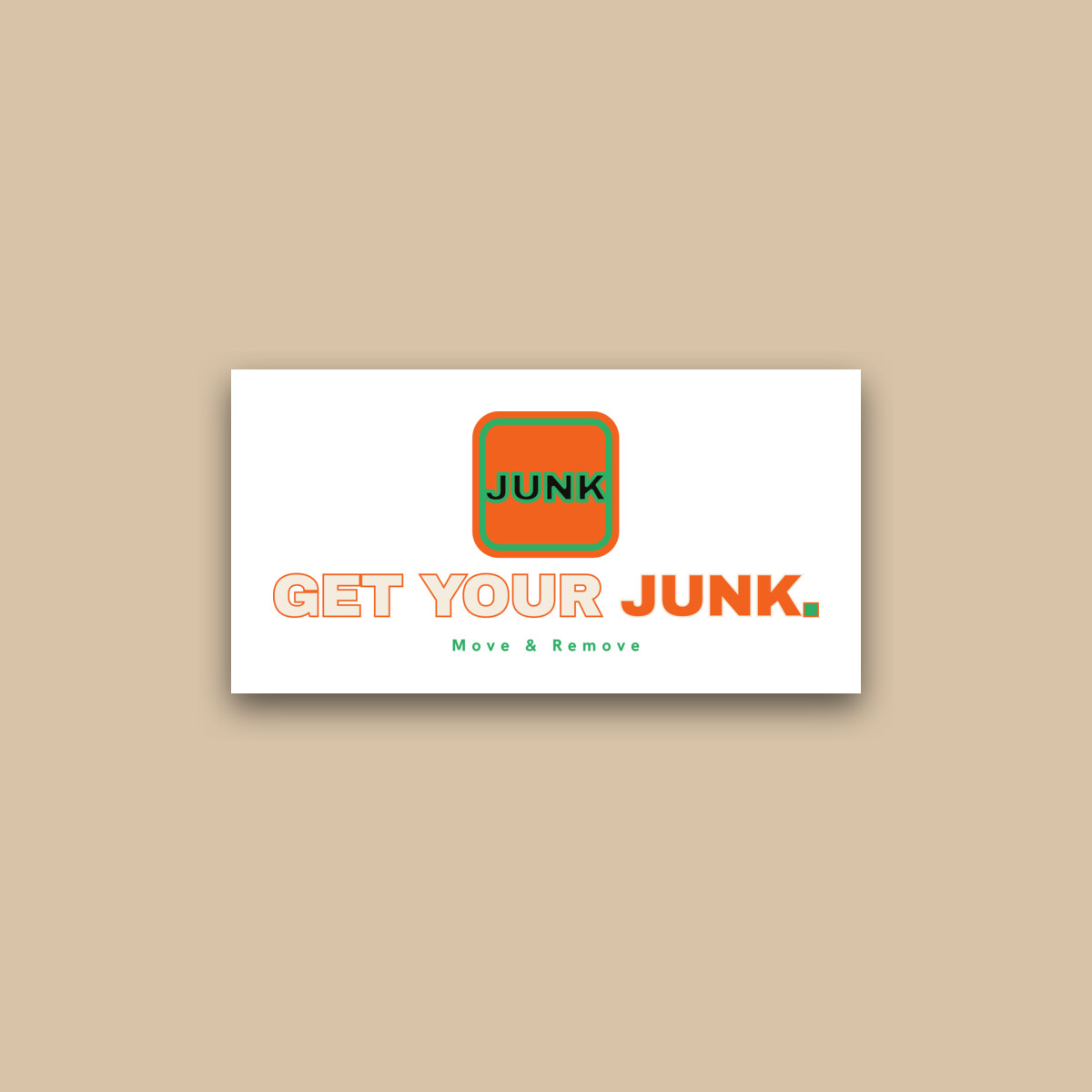 Get Your Junk The Sticker